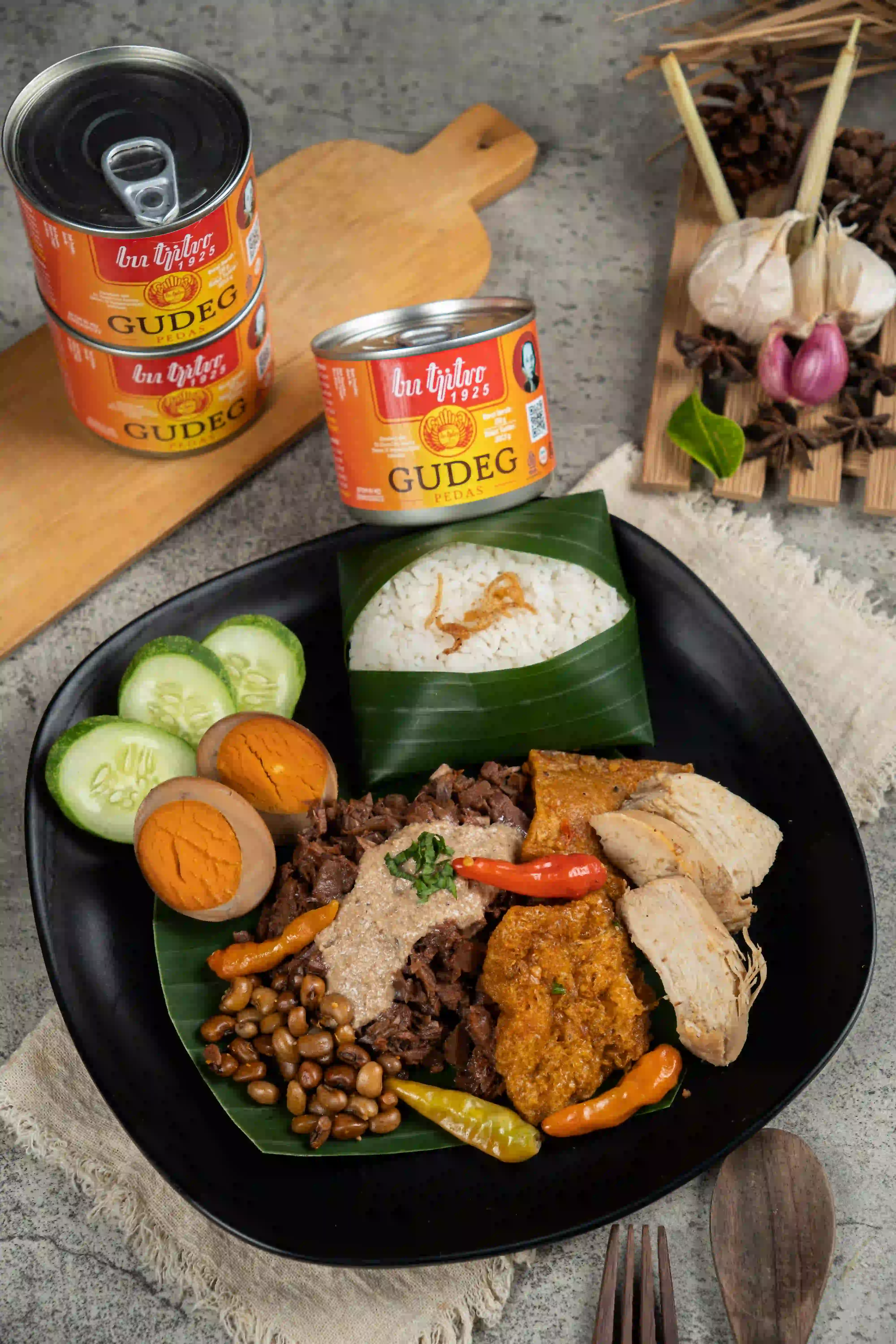 Gudeg Komplit Pedas